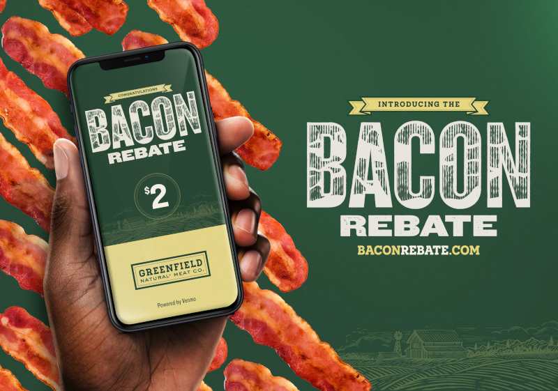 Greenfield Natural Meat Co. Rewards Bacon Lovers with a Bacon Rebate