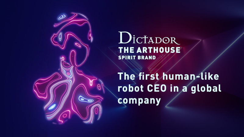 Dictador announces the first robot CEO in a global company.