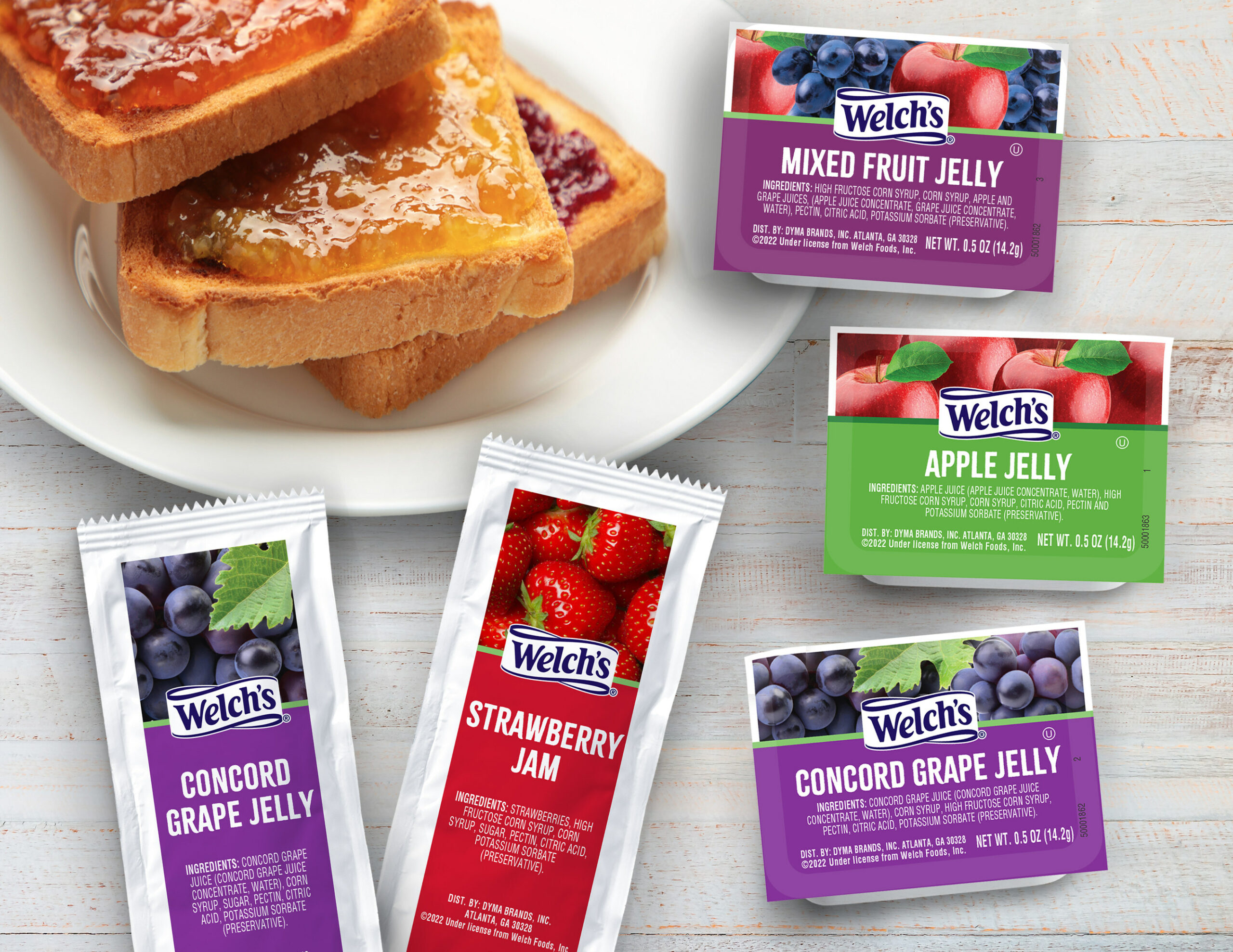 DYMA BRANDS AND WELCH’S FORM EXCLUSIVE PARTNERSHIP TO BRING AMERICA’S WELL-LOVED JAMS AND JELLIES TO MORE CONSUMERS