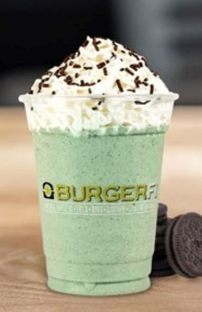 BurgerFi International - Mint Shake with Oreo