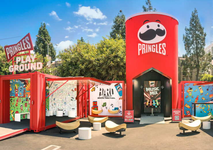 Pringles® brings its bold flavor to summer festival season with an interactive pop-up experience