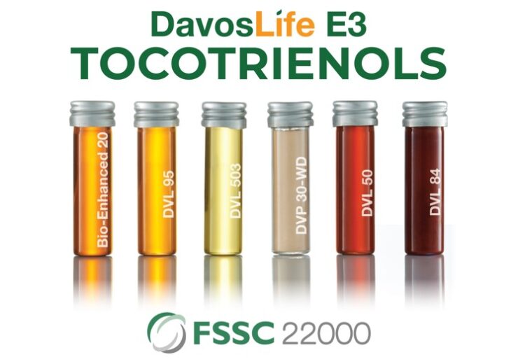 Davos Life Science achieves FSSC 22000 certification, demonstrating unwavering commitment to food safety excellence
