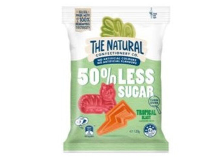 The Natural Confectionery Co. Unveils new  50% Less Sugar* range and it never tasted better!